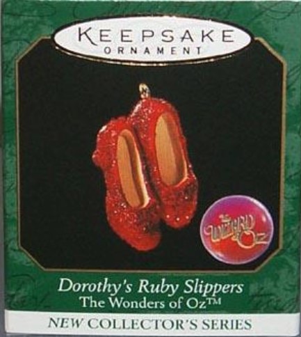 1999 Wonders of Oz #1 - Dorothy's Ruby Slippers -  Miniature